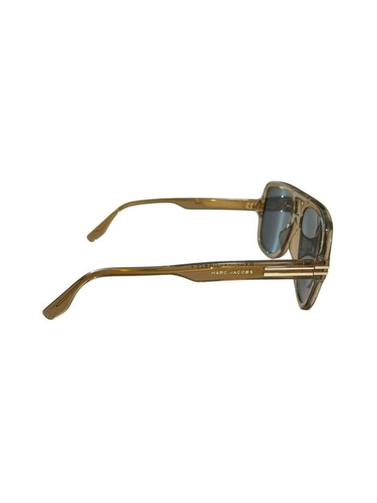 Marc Jacobs Aviator Sunglasses Brown Frame Gray Lenses With Case